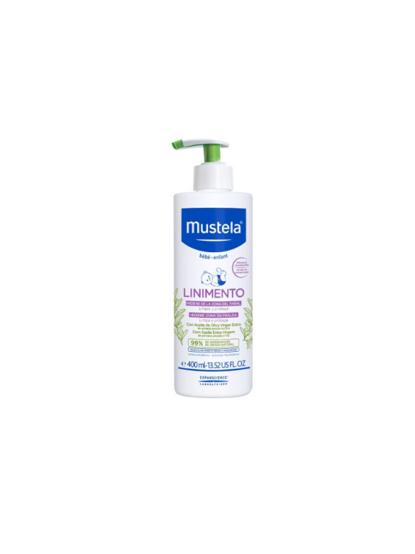 Mustela Bebe Linimento Higiene muda Fralda400ml