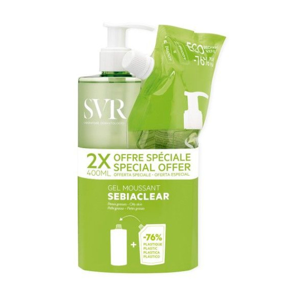 Svr Gel Moussant 400Ml + Recarga 400Ml