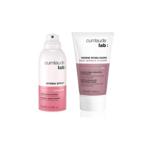 Cumlaude Hydra Spray 75 ml + Gel Higiene Intima Diária 100Ml