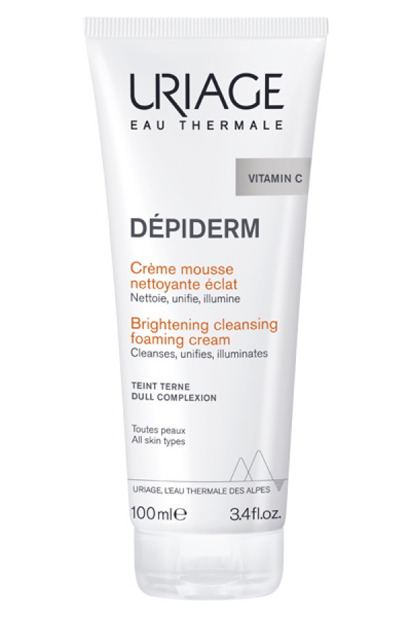 Uriage Dépiderm Creme-Mousse Limpeza Iluminador 100Ml