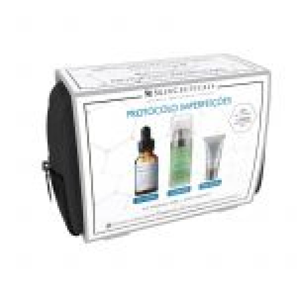 Skinceuticals Imperfeições Silymarin CF 30ml + Phyto A+ Tratamento Iluminador 30ml + Advanced Brightening UV 15ml Coffret