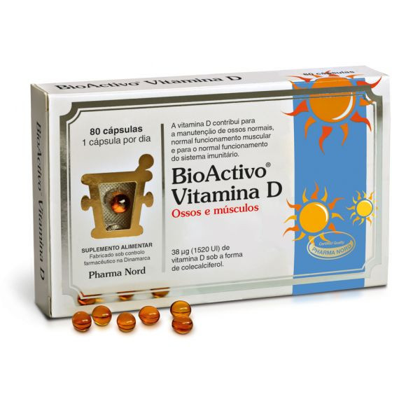 Bioactivo Vitamina D Forte+ Capsulas X80