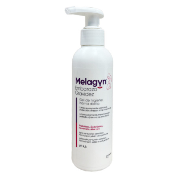 Melagyn Gravidez Gel Higiene Íntima 200Ml