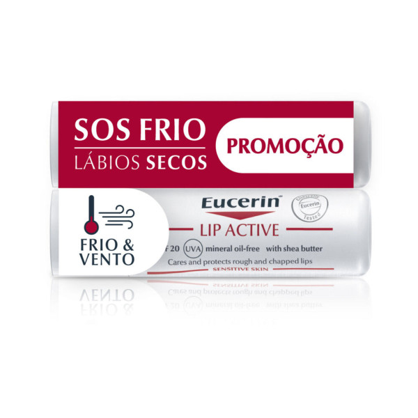 Eucerin Sos Frio Ph5 Lip active 4,8Gx2 -70%